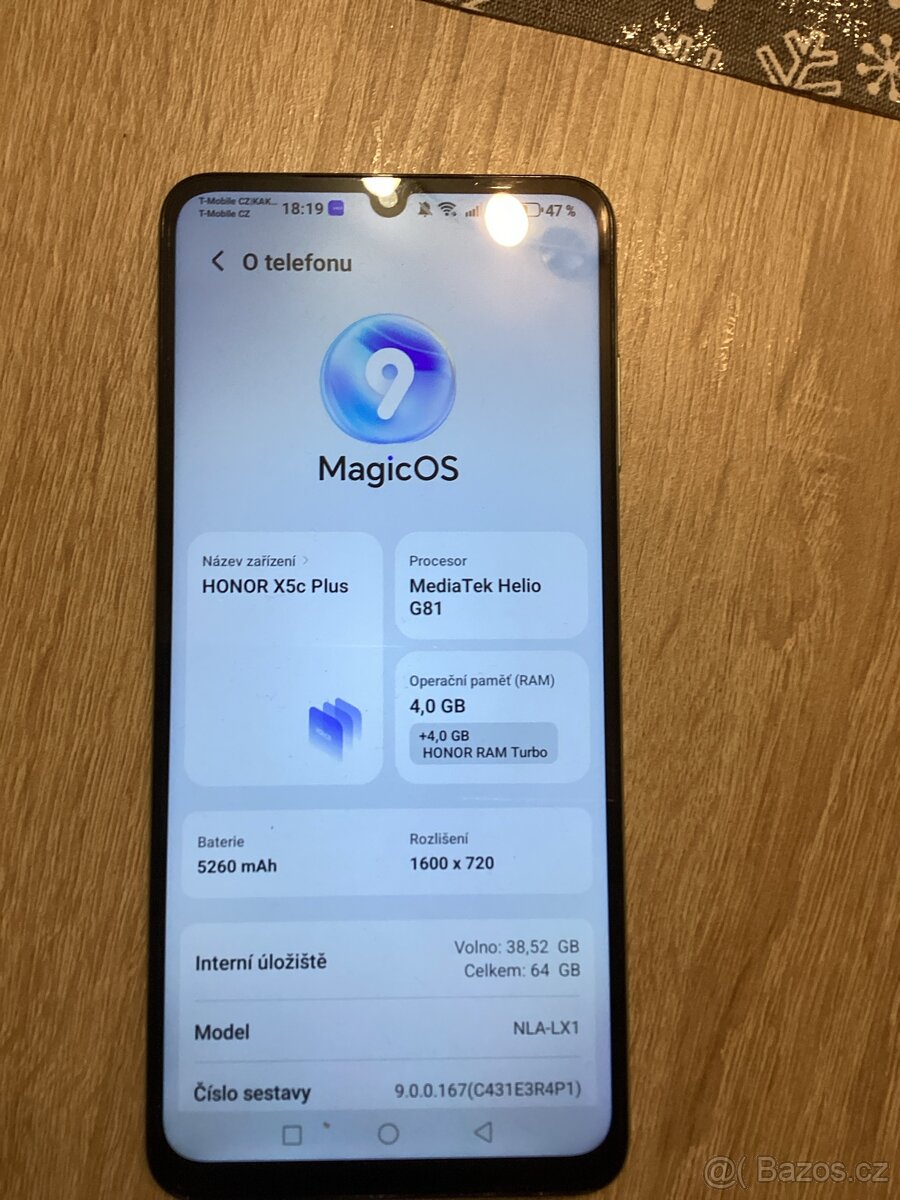 Nový Honor X5c plus 4/64 giga - 3