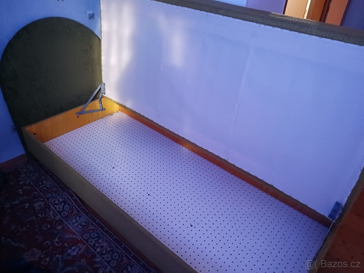 Pěkná postel ZDARMA za odvoz+ opěradlo(=čelo) - 3