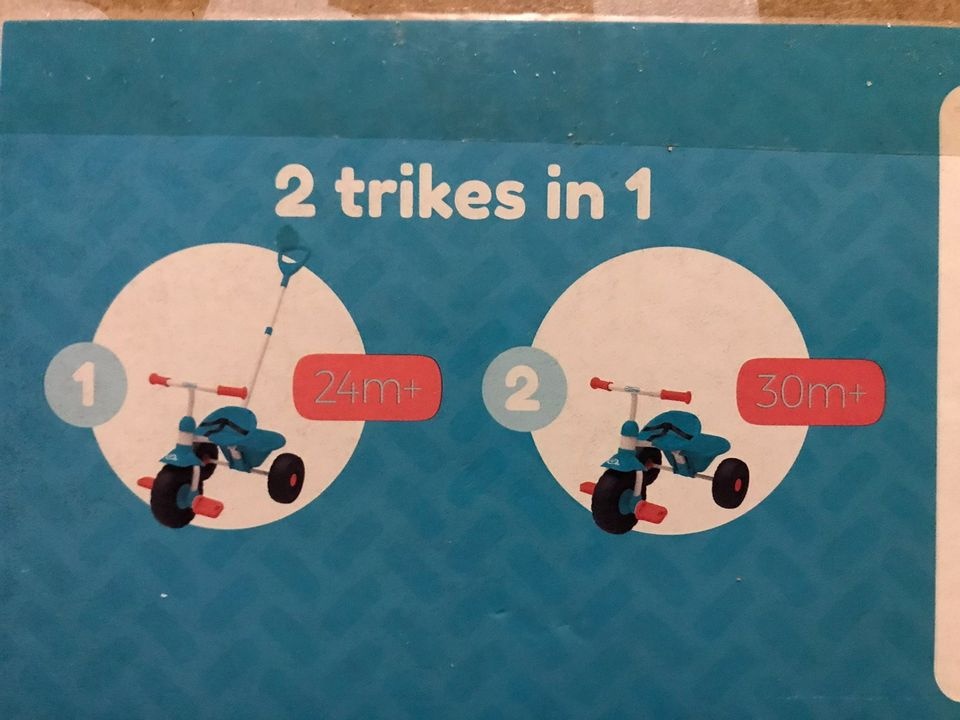 Tříkolka 2v1 TP715 Early Fun Ocean Wave - 3