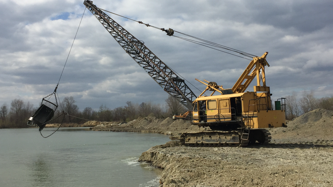 Weserhütte W180 Lanový bager - bažiňák - 3