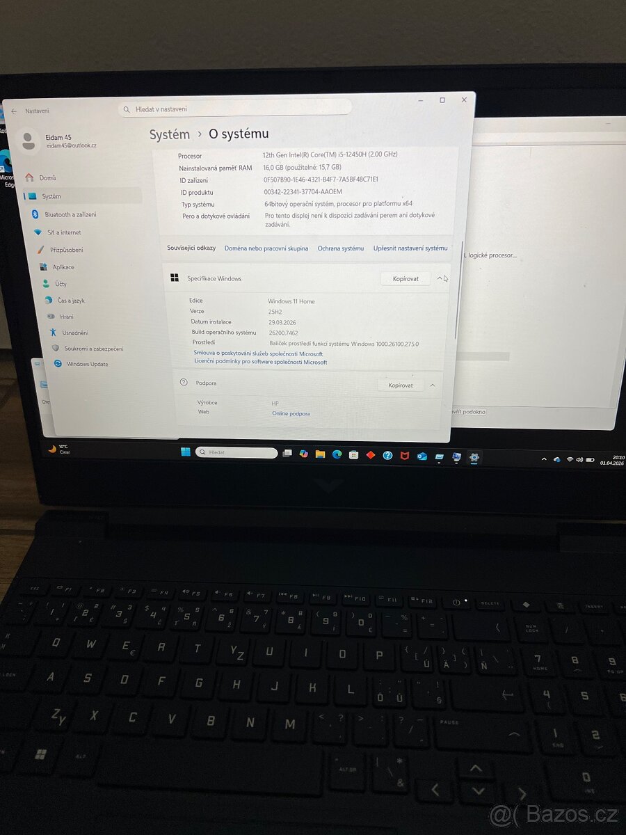 HP Victus RtX 3050 - 3