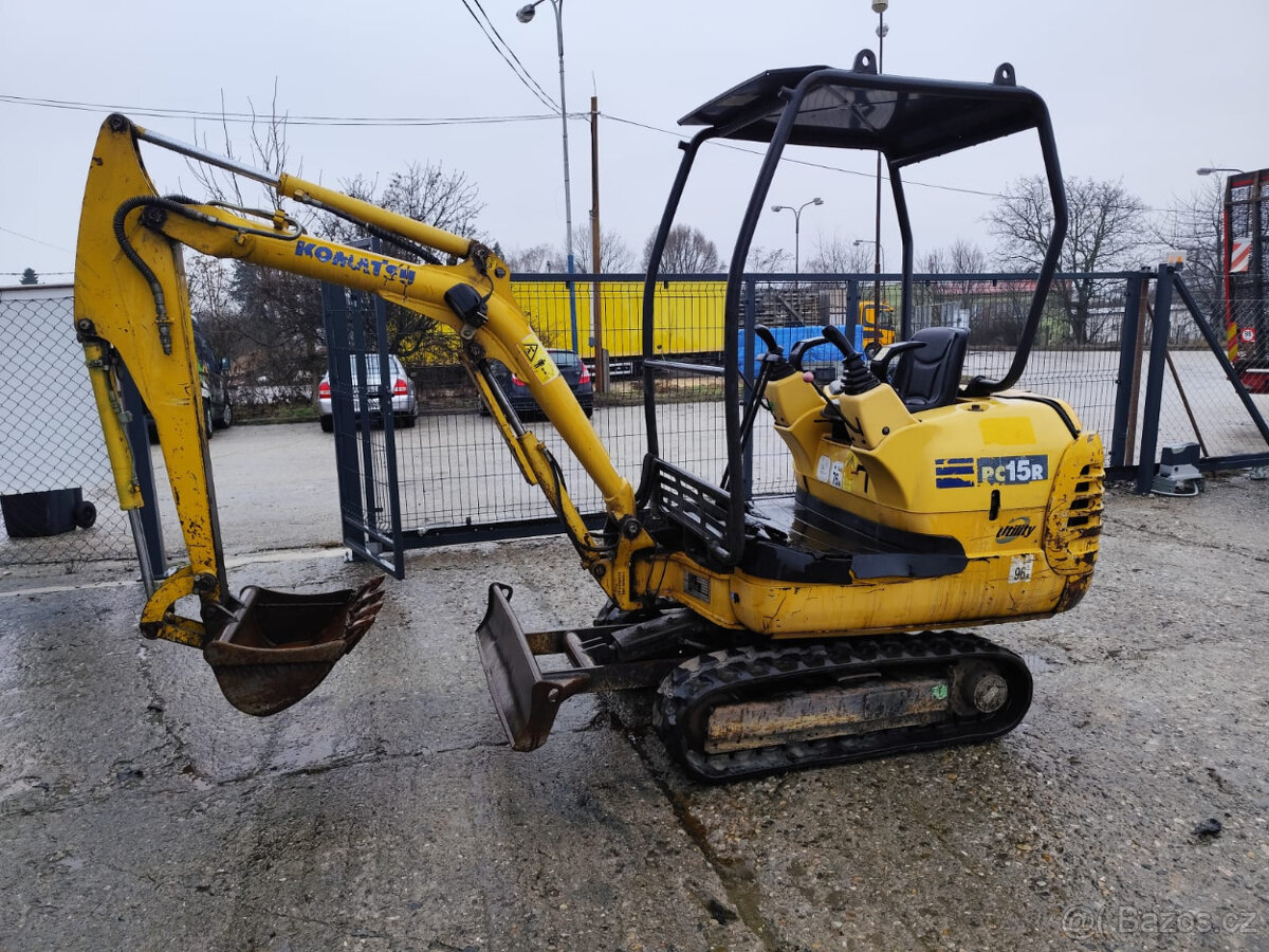 Mini bagr Komatsu PC16 - 3