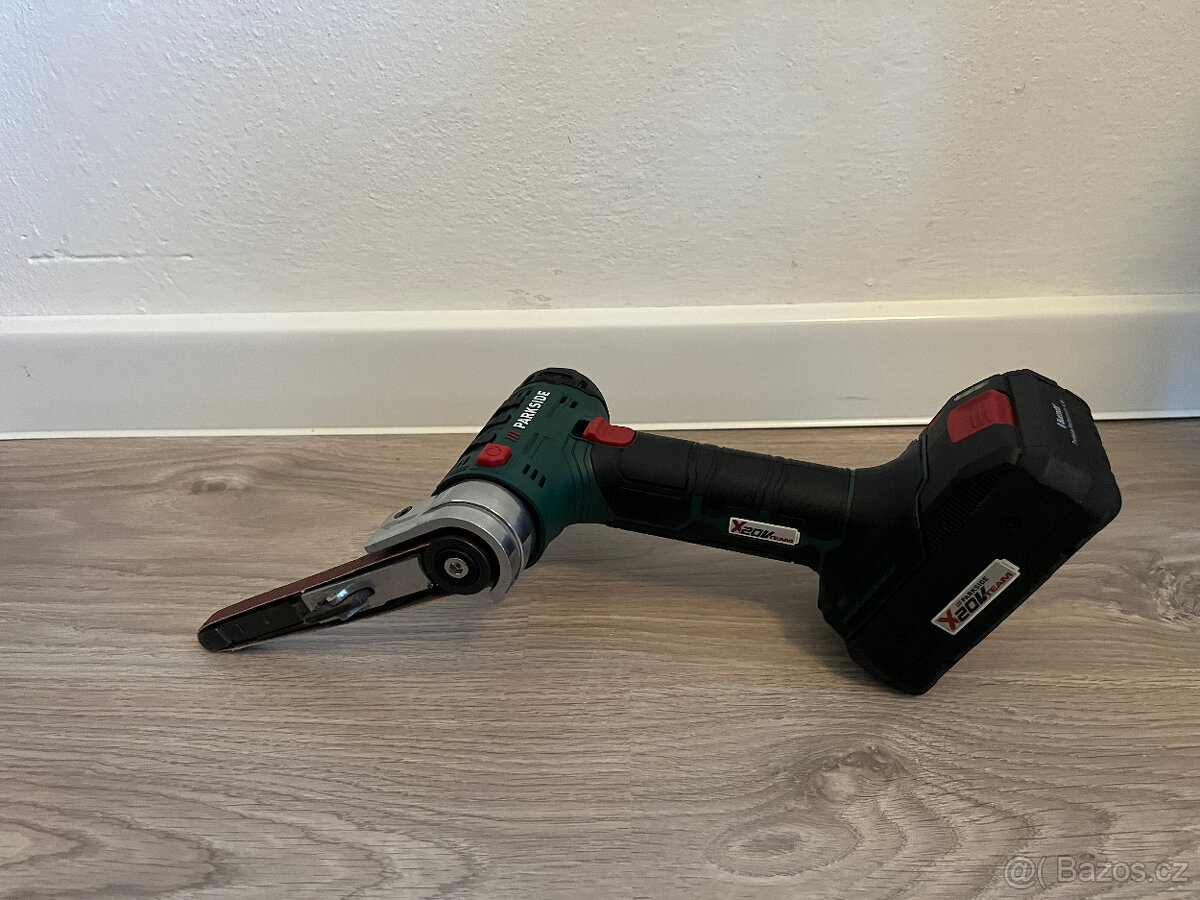 Sada pásové brusky 10x330mm Parkside PWSA 20-Li B2 - 3