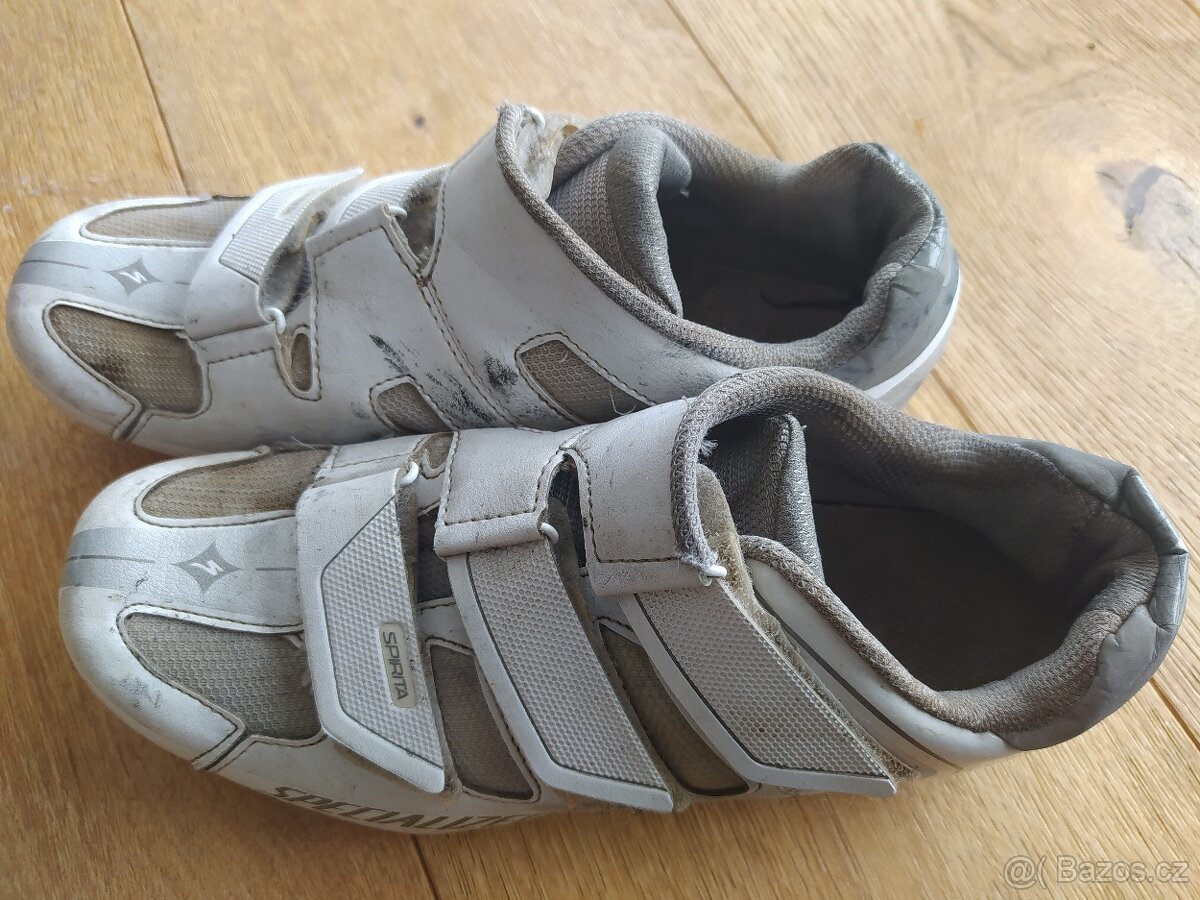 Cyklistické tretry vel. 38 bílé - 3