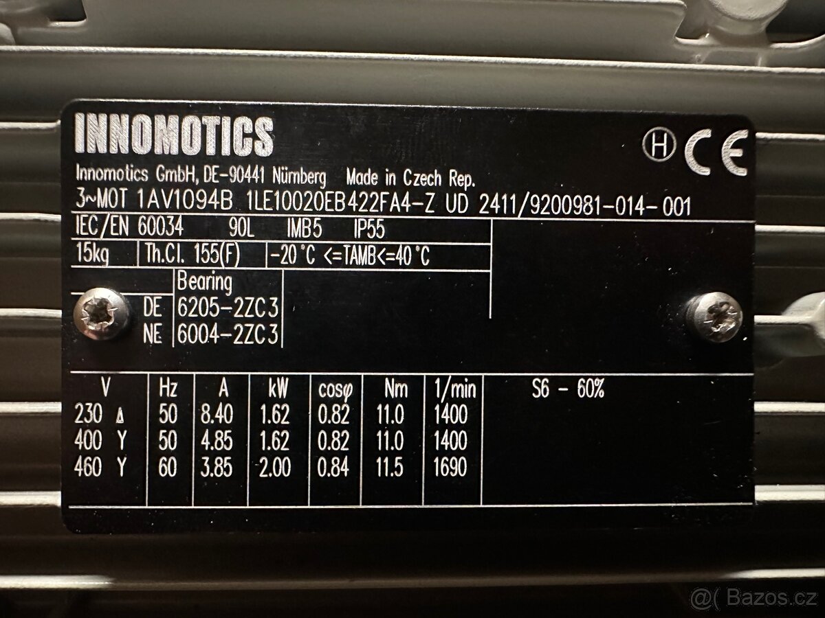 Třífázový asynchronní elektromotor - 3