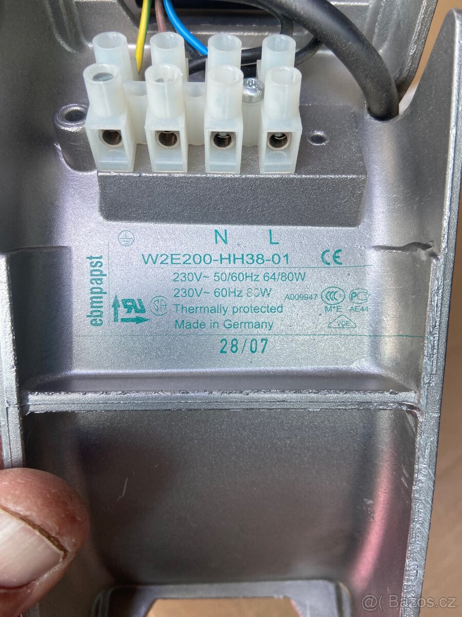 Ventilátor W2E200-HH38-01 EBM - 3