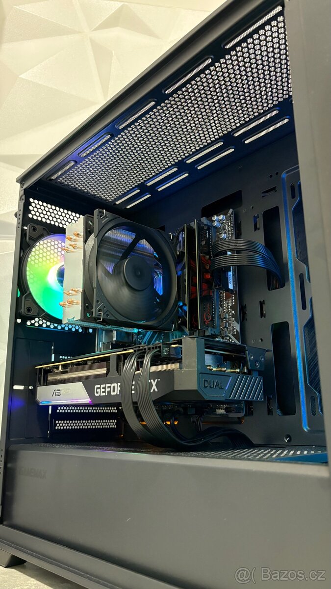 Herní PC RYZEN 5 5600 / RTX 3070 / DDR4 32GB / 1TB m.2 - 3