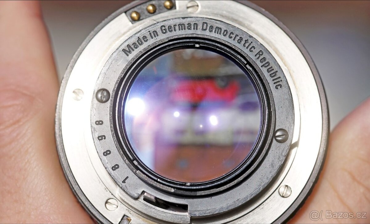 Carl Zeiss Prakticar 50/1.4 MC №18.898, bajonet Praktica B - 3