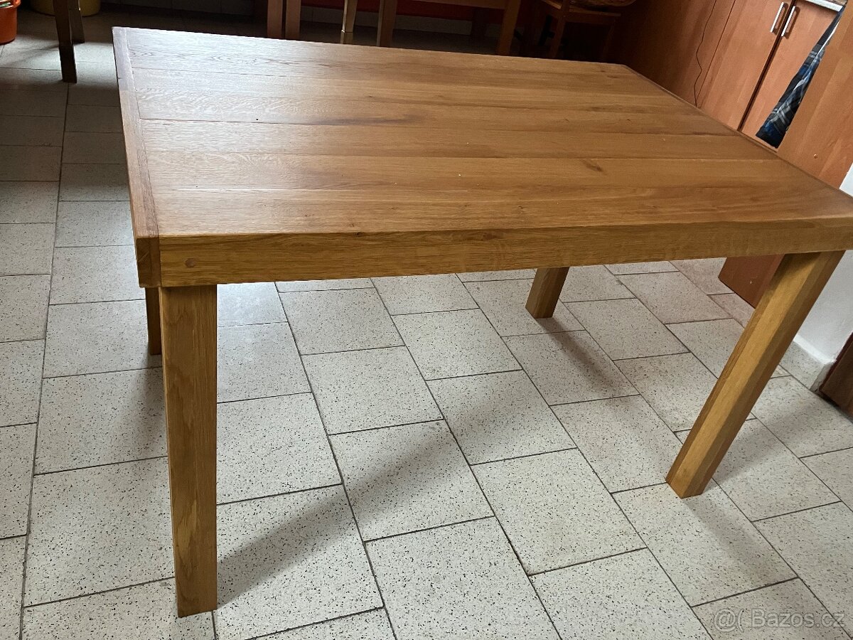 Stůl z dubového dřeva - masiv - 3
