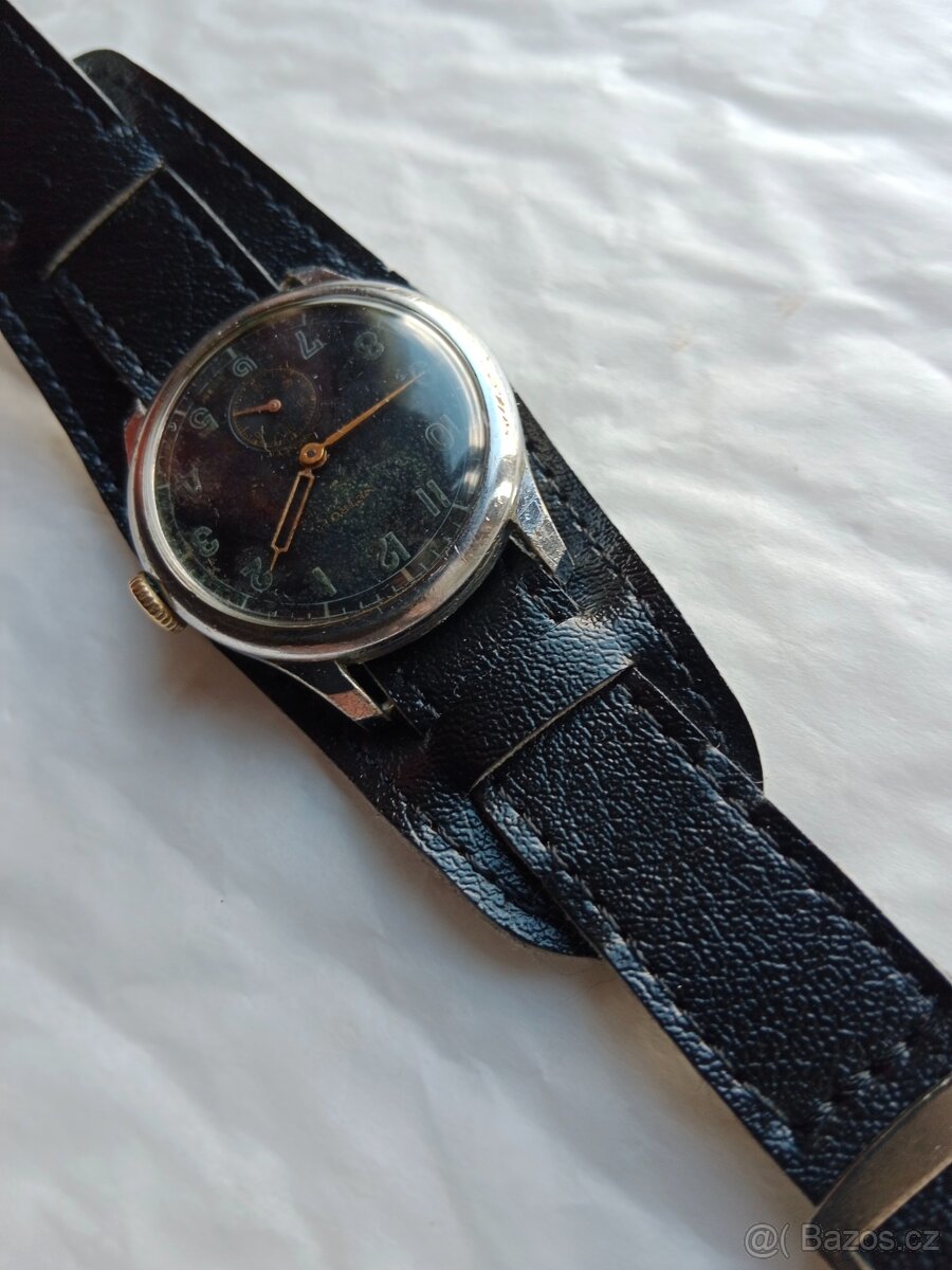 Staré, funkční, vojenské Sviss hodinky- Metro - 3