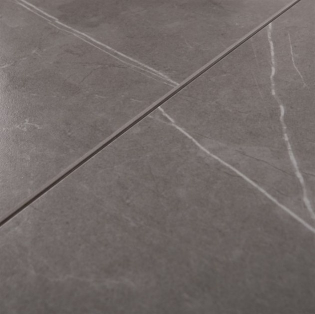 Jídelní stůl rozkládací 120-180x80 cm, keramika šedá, bílá - 3