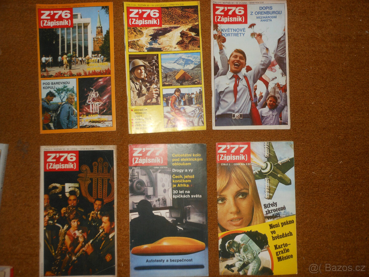 Staré retro časopisy, Technický magazín, Zápisník - 3