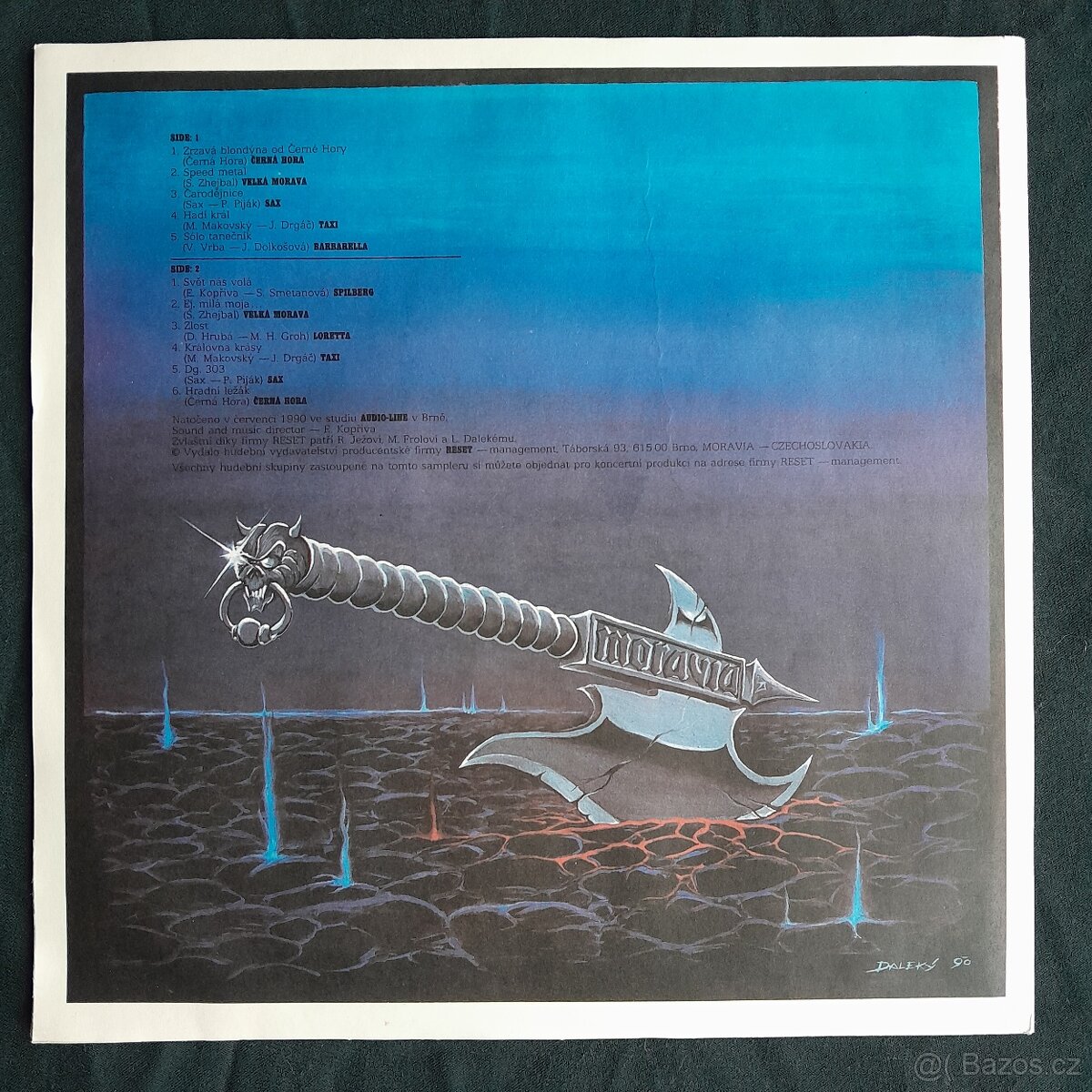 LP - NOVÉ - DETONATION - 1990 - MORAVIA - 1ks 149 kč - 3