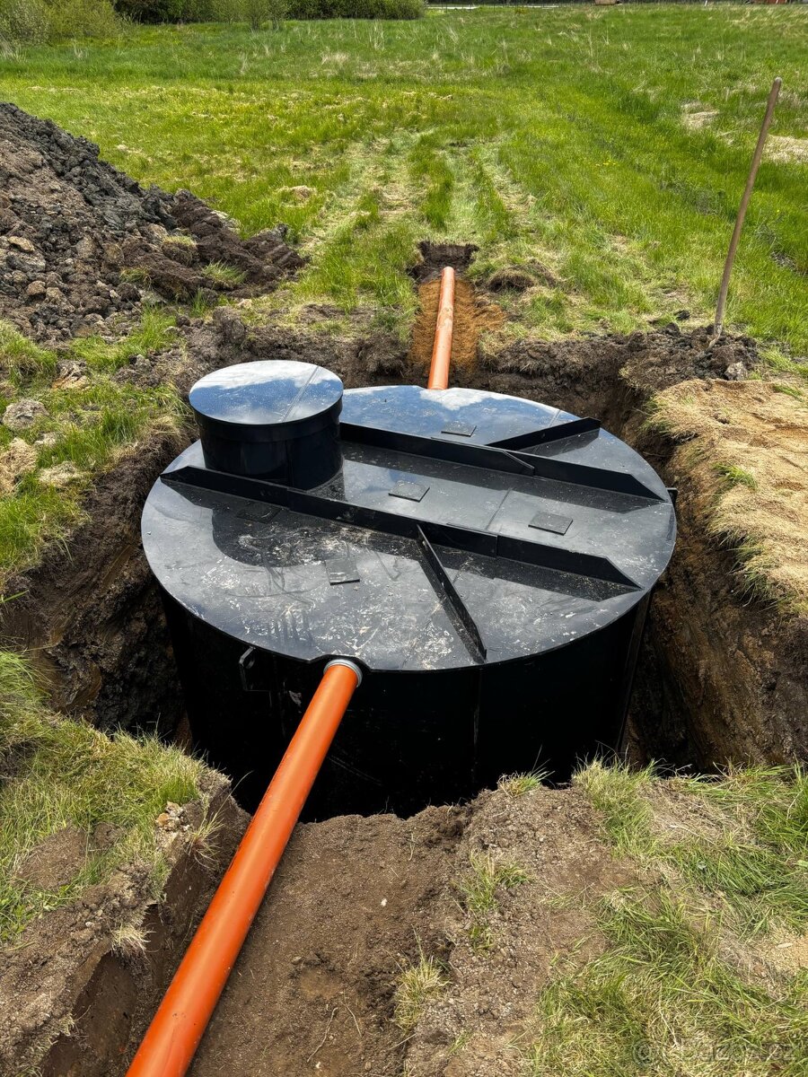 Septik 3m3 ,vodoměrné šachty a jiné nádrže - 3