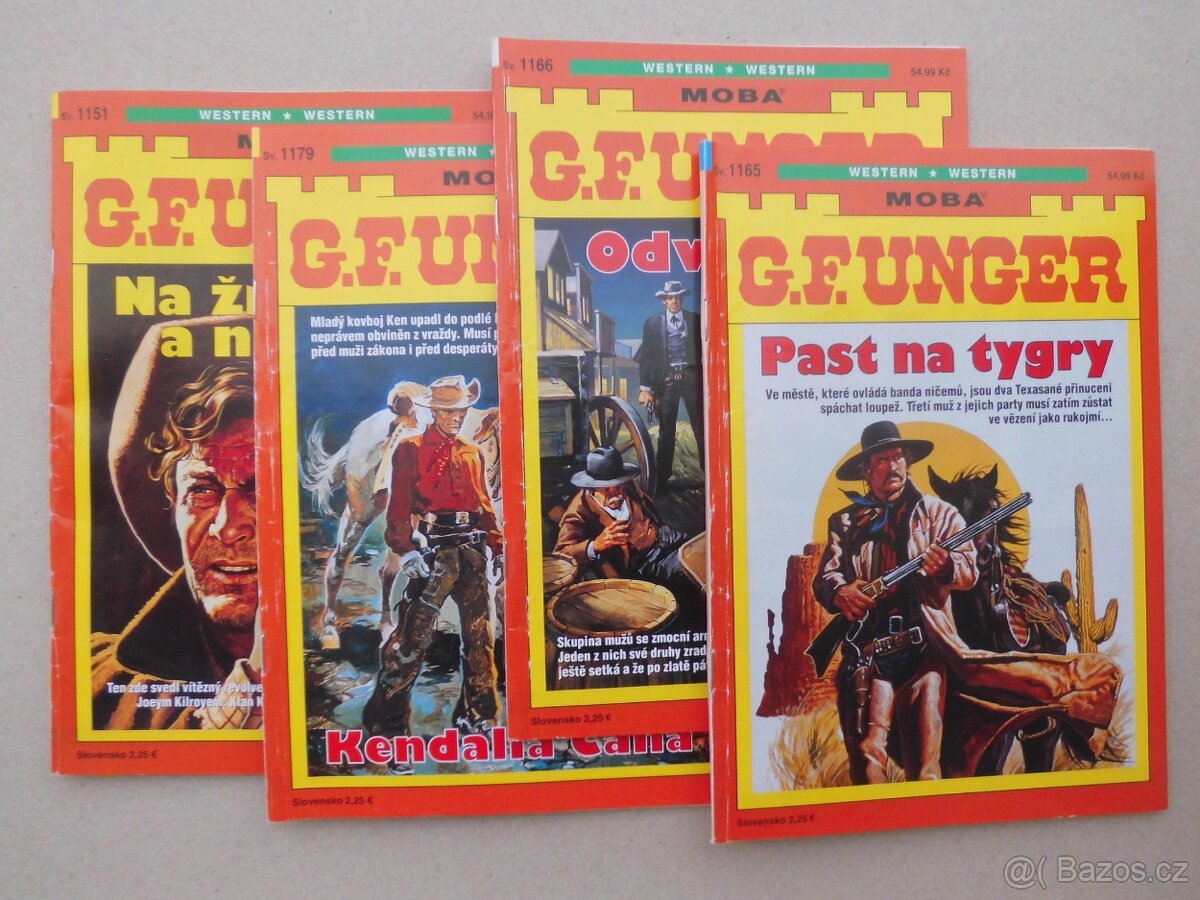 ZANE GREY:9 románů+Colorado Western+G.F.Unger a další - 3