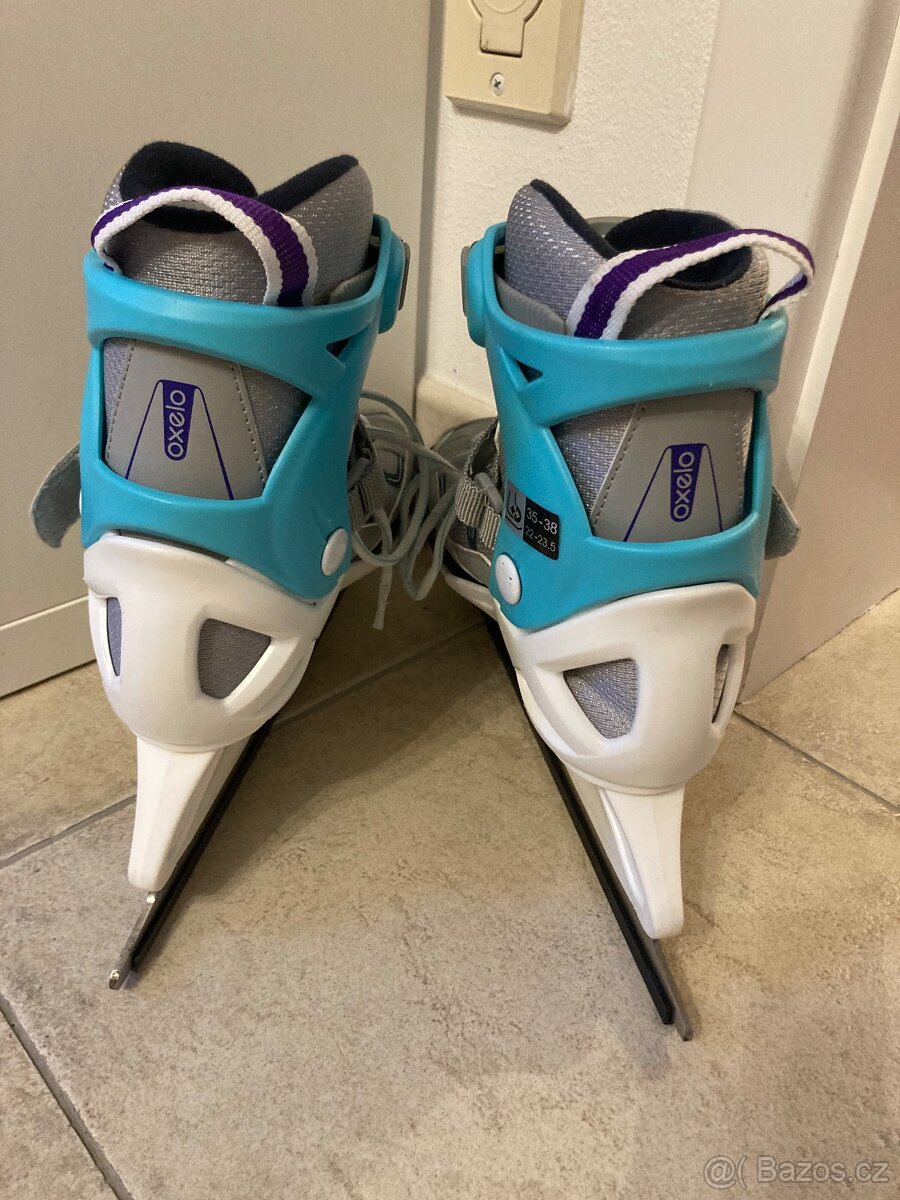 Dívčí lední brusle Oxelo, vel. 35-38 - 3