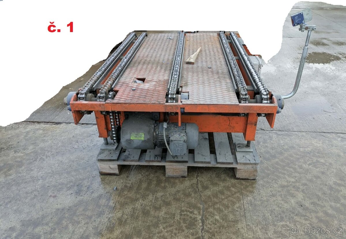 Reťazový dopravník 5x zachovalý - 3