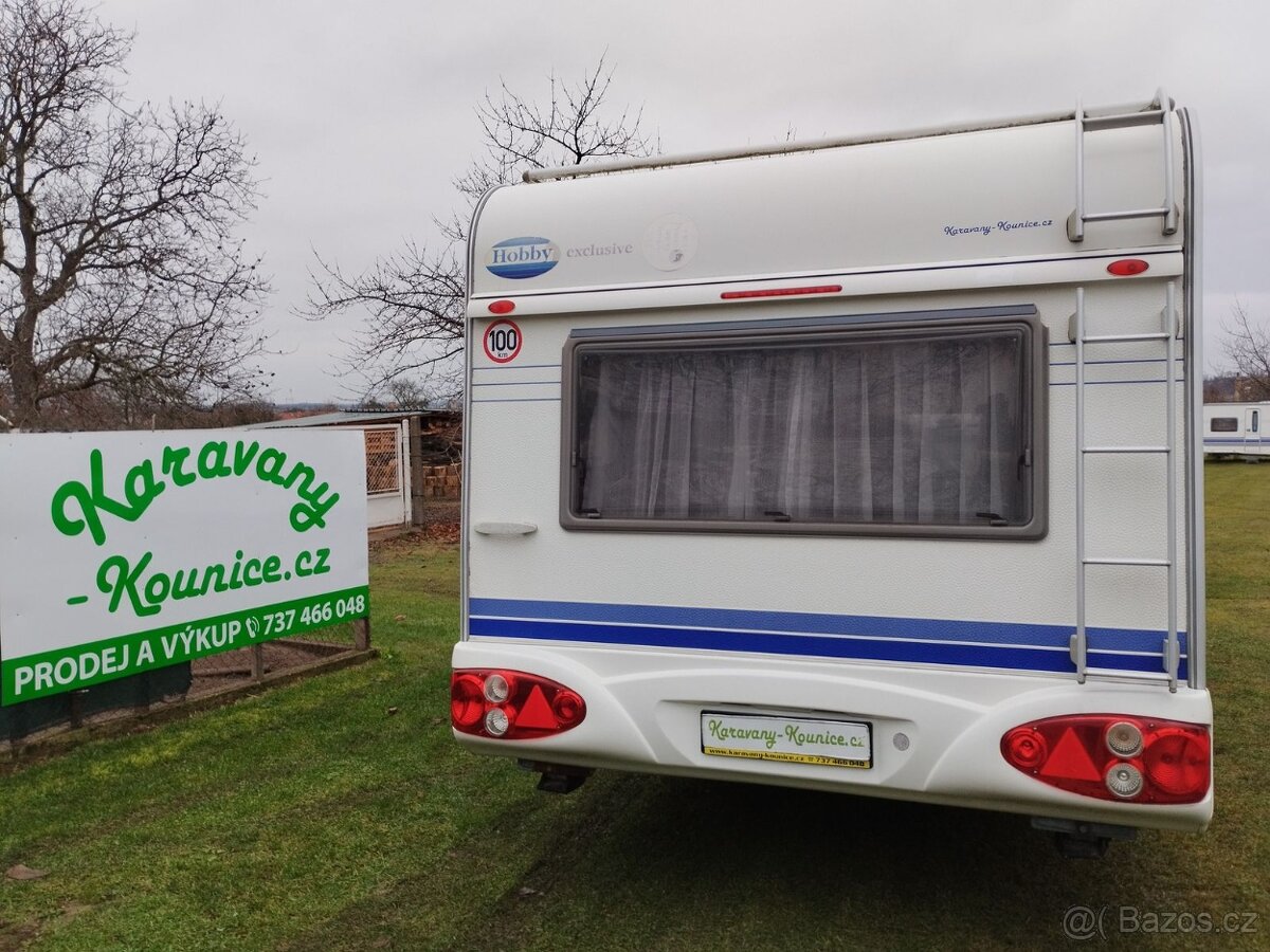 HOBBY 540UFe č.242. Pro 4. Fr. postel. Sprcha. Rok 2006 - 3