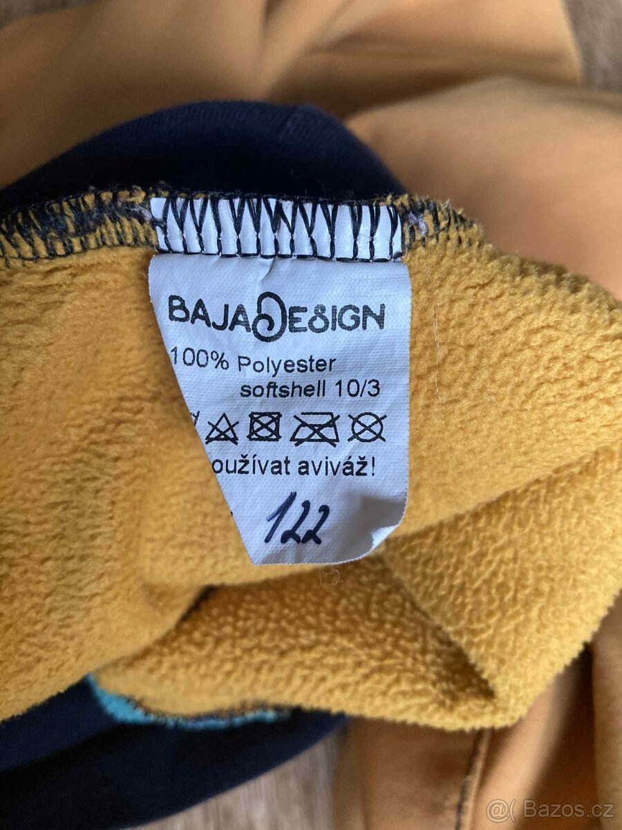 Softshellové kalhoty zateplené Baja design vel. 122 - 3