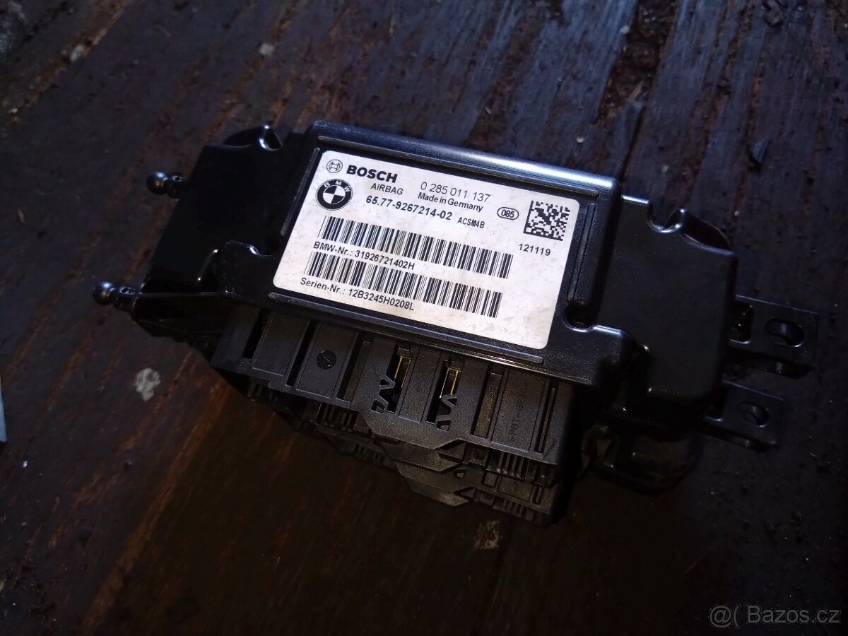 Airbagová jednotka, Senzor nárazu BMW - 3