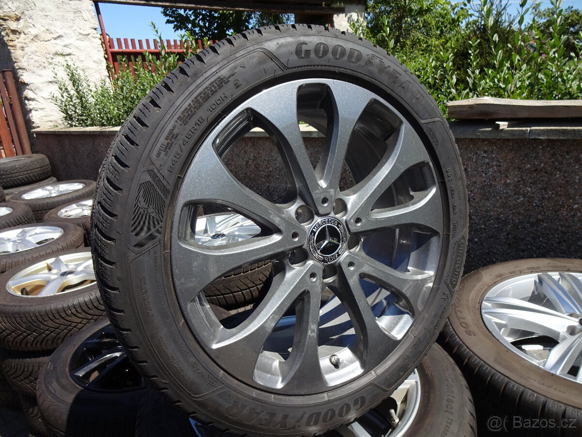 Mercedes V, Vito, Viano - zánovní ZIMNÍ TOP alu 18" čidla - 3