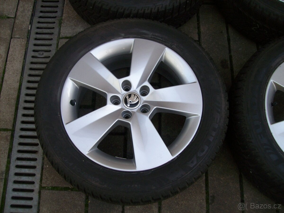zimní alu kola original Scala 205.55.16 TOP stav - 3