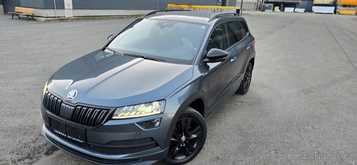 Škoda karoq sportline 2.0TDI 110kw manuál webasto 2 sady Top - 3