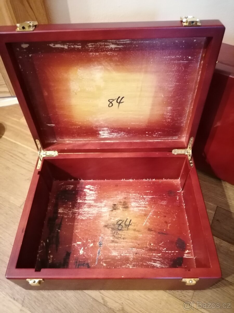 Dřevěná krabice Steiner germany 2 ks - 3