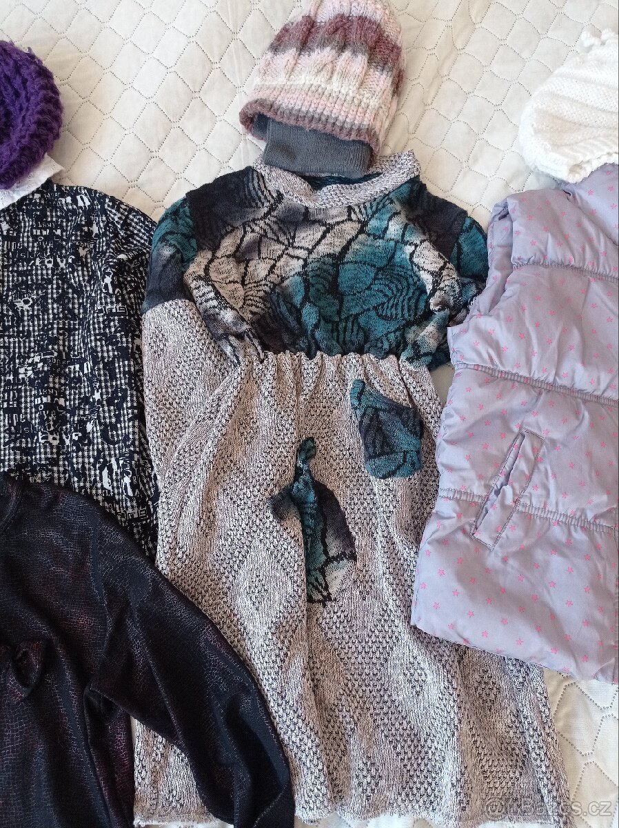 Oblečení do chladných dnů, holka 116-122 - 3