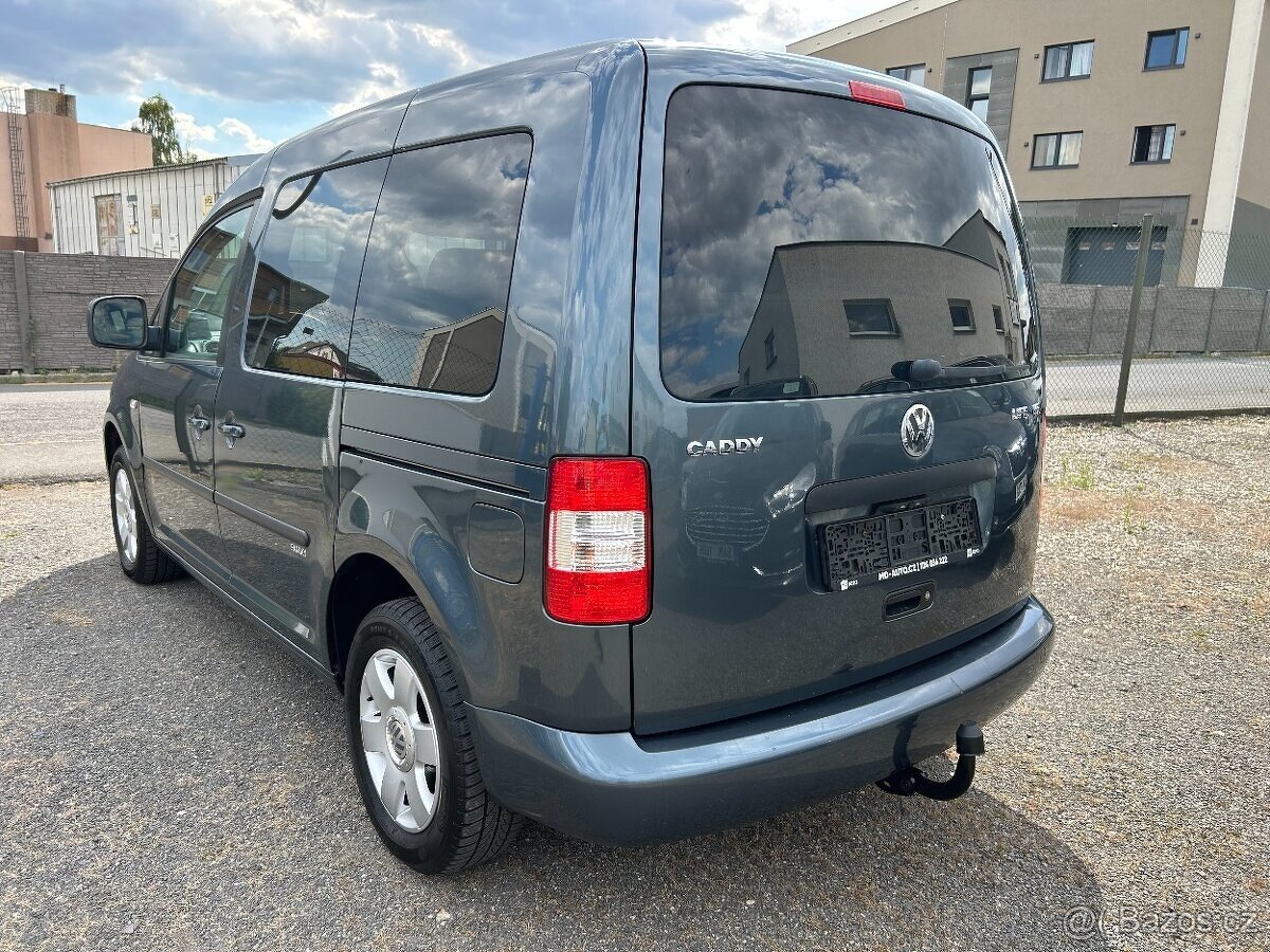 VW CADDY 1.6 75KW 2008 DIGI KLIMA VYHŘÍVANÉ SEDADLA 7 MÍST - 3