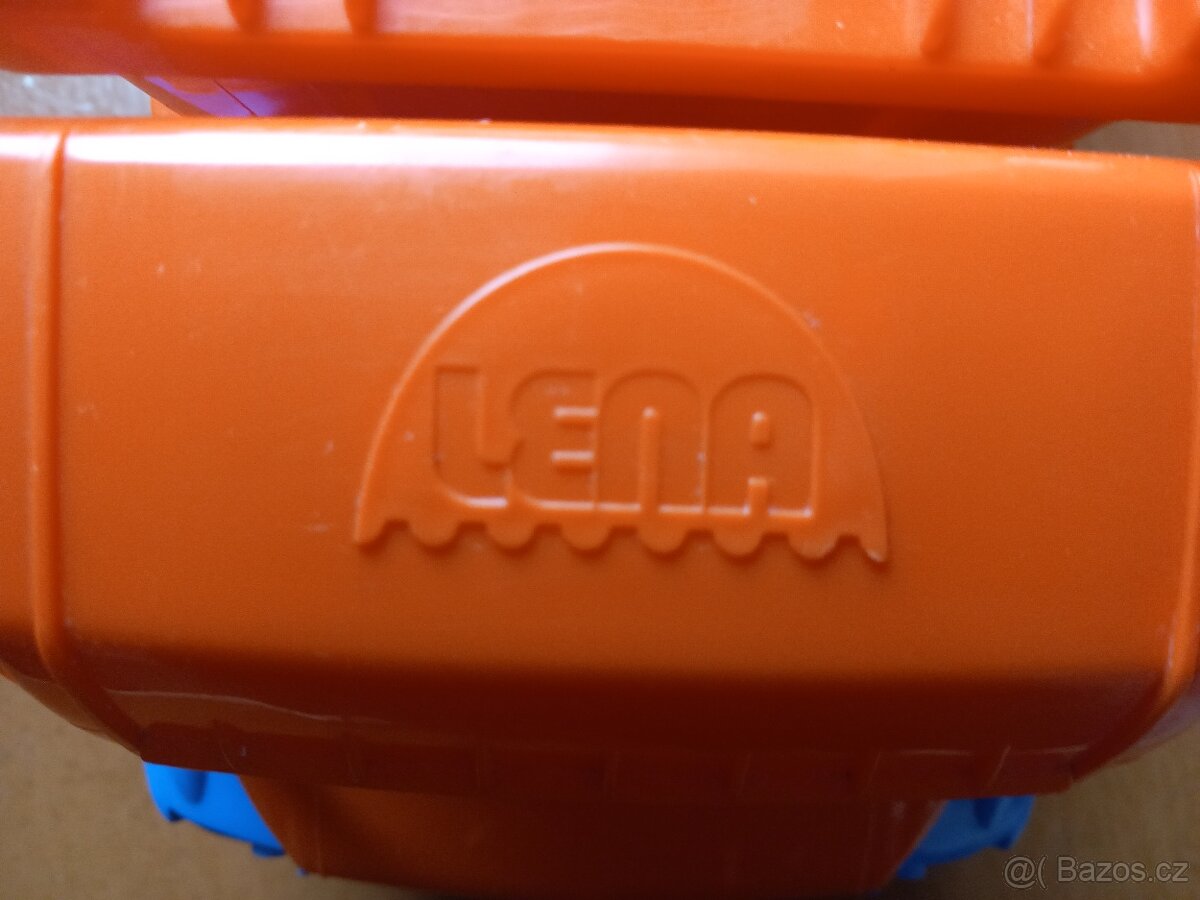 Dětské popelářské auto LENA hračka top stav - 3