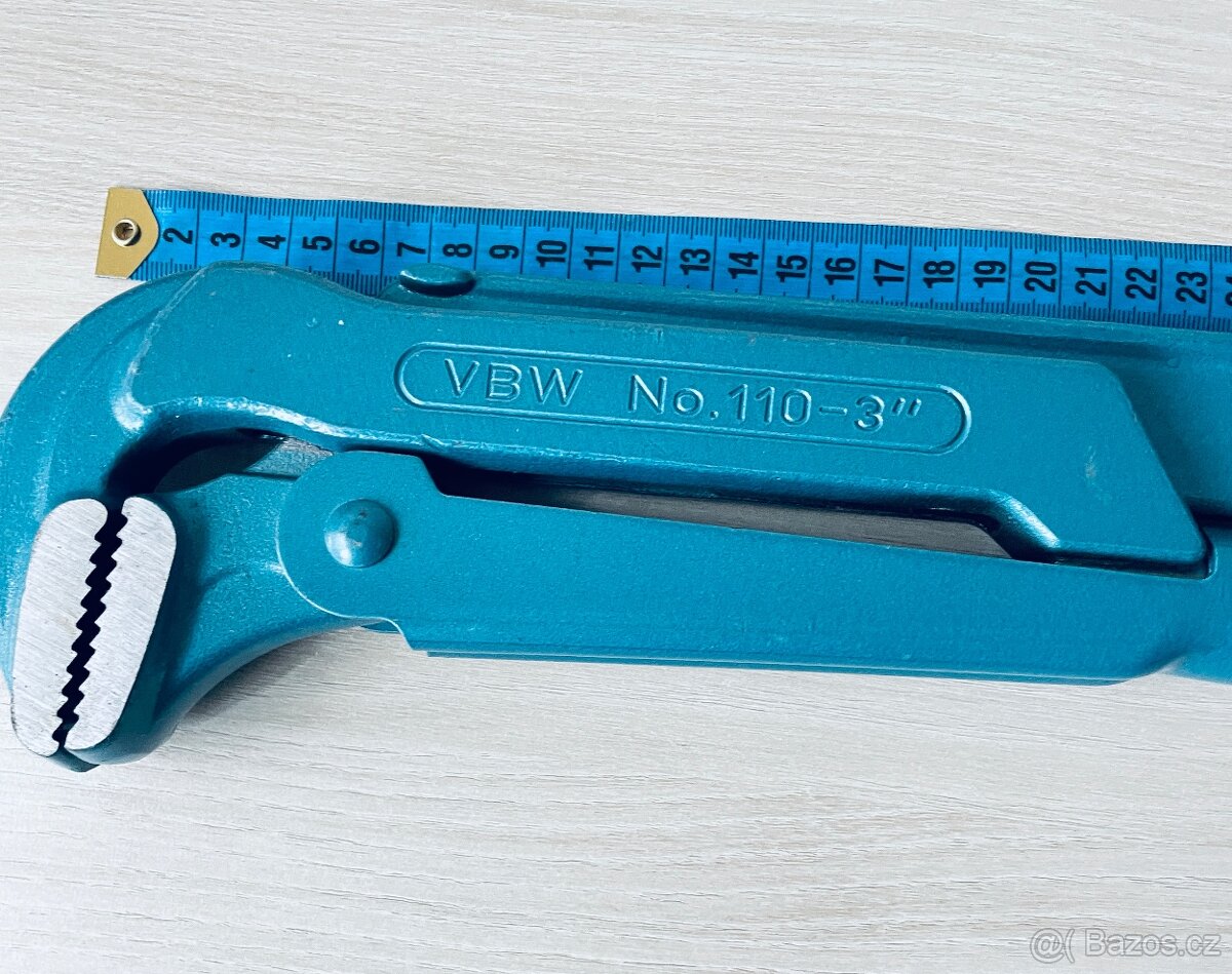 3" hasák VBW 110 DIN 5234-A, nový - 3