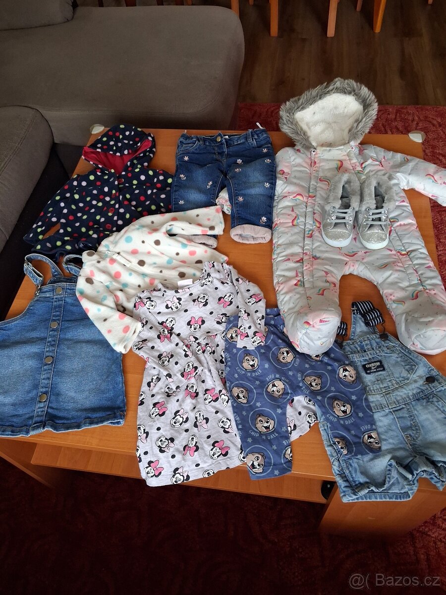 Holčičí oblečení vel.68-92 - 3