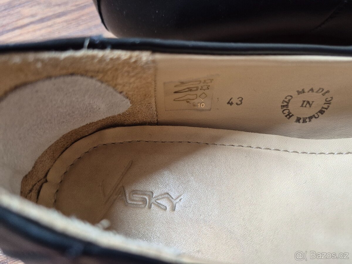 Kožené lodičky Vasky Misty, vel. 43 - 3