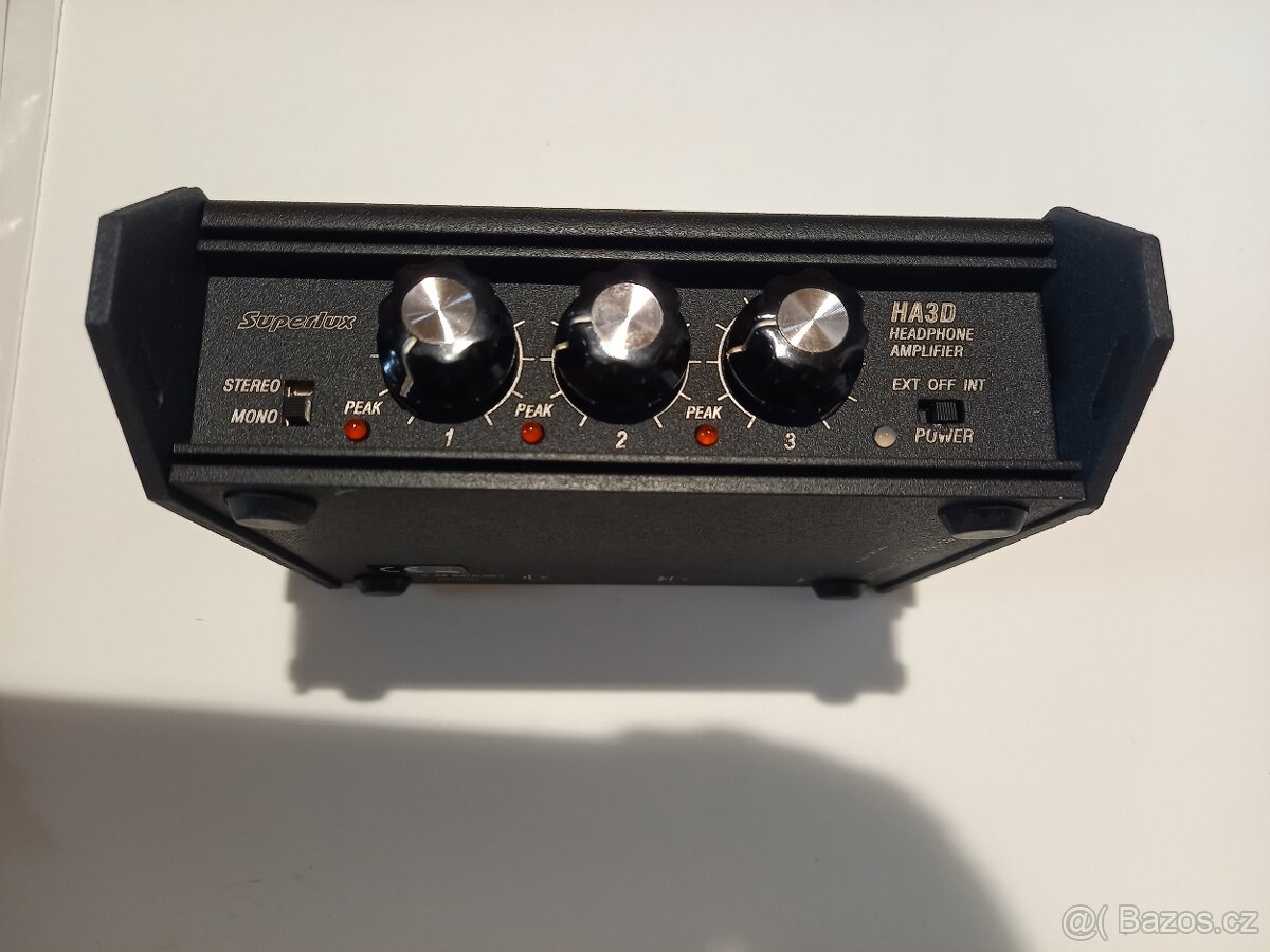 Sluchátkový zesilovač HA3D Superlux - 3