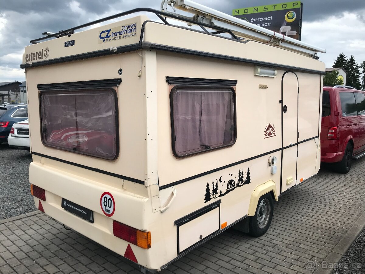 ESTEREL OBYTNÝ PŘÍVĚS NA SPZ, 850KG - 3