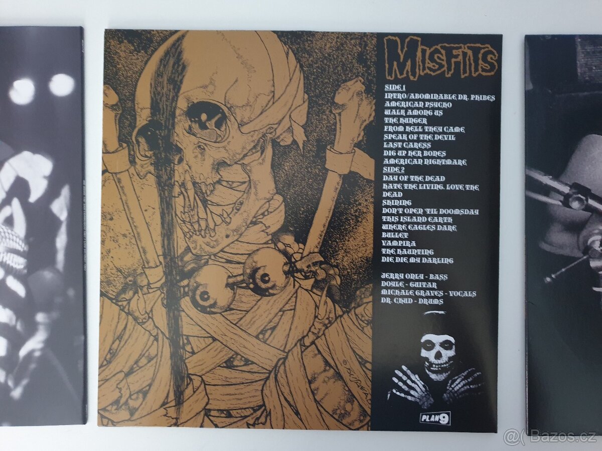 Misfits koncerty, živáky 3xLP - 3