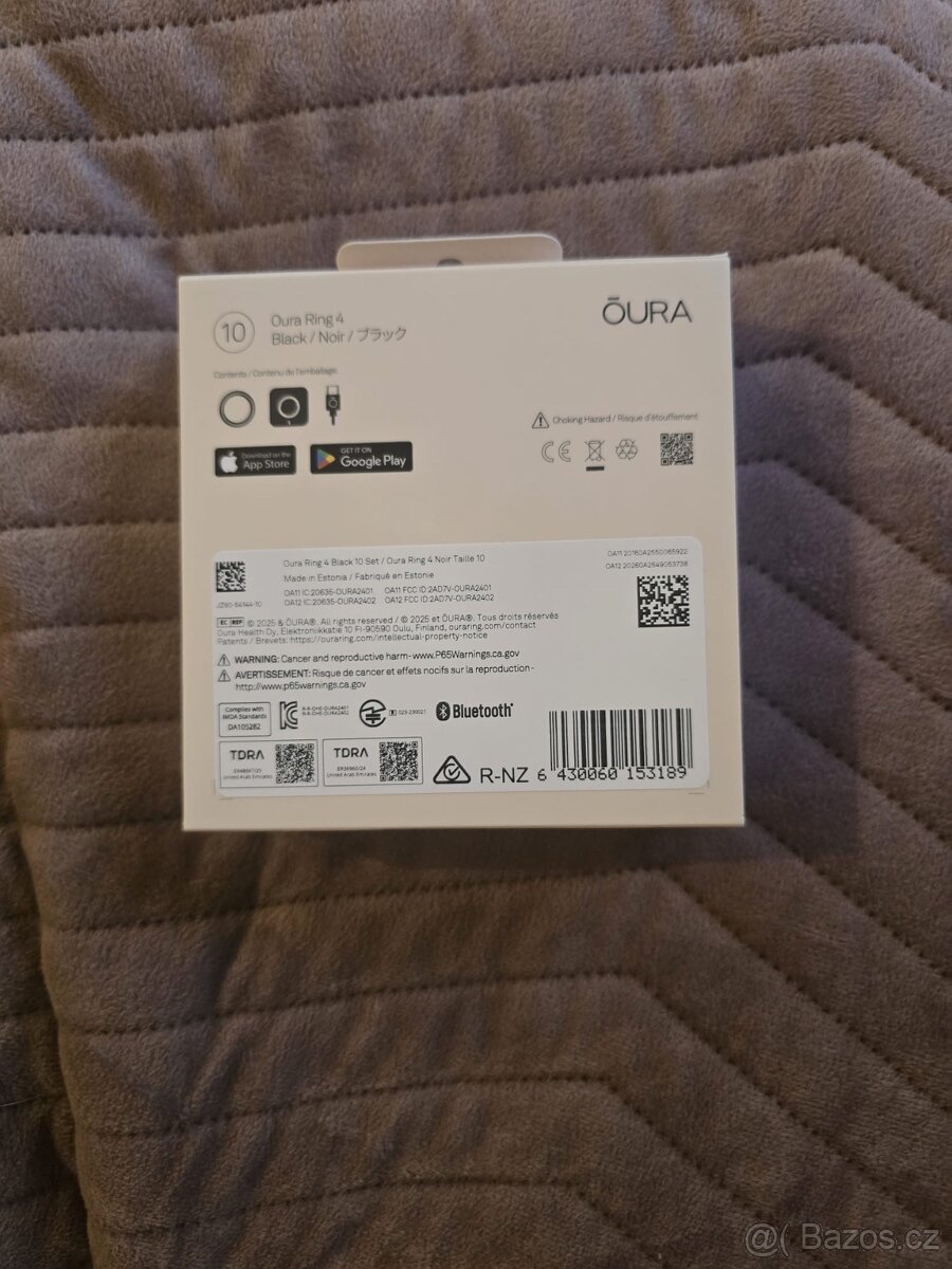 Oura Ring 4 velikost 10 barva BLACK - 3