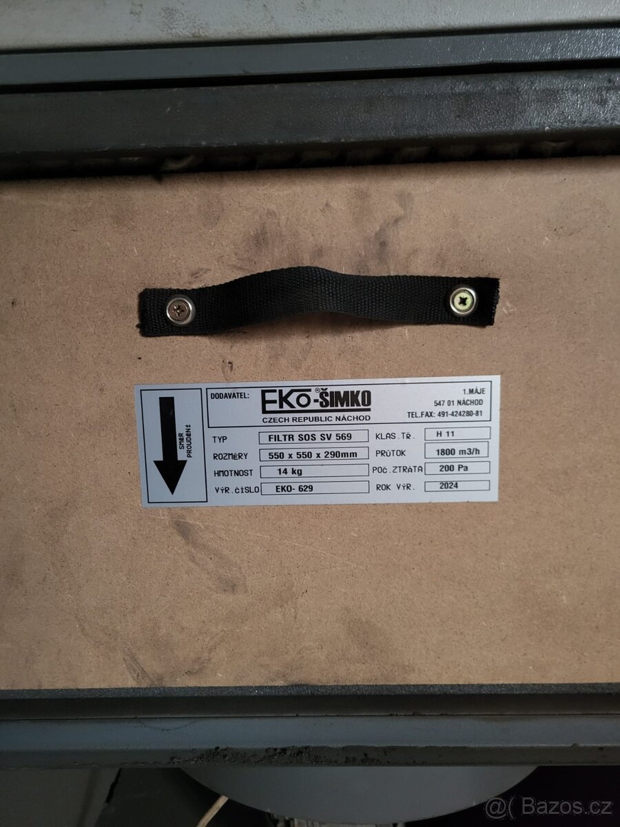 Odsávací zařízení EKO ŠIMKO SOS SV 569.1.SH/2 - 3