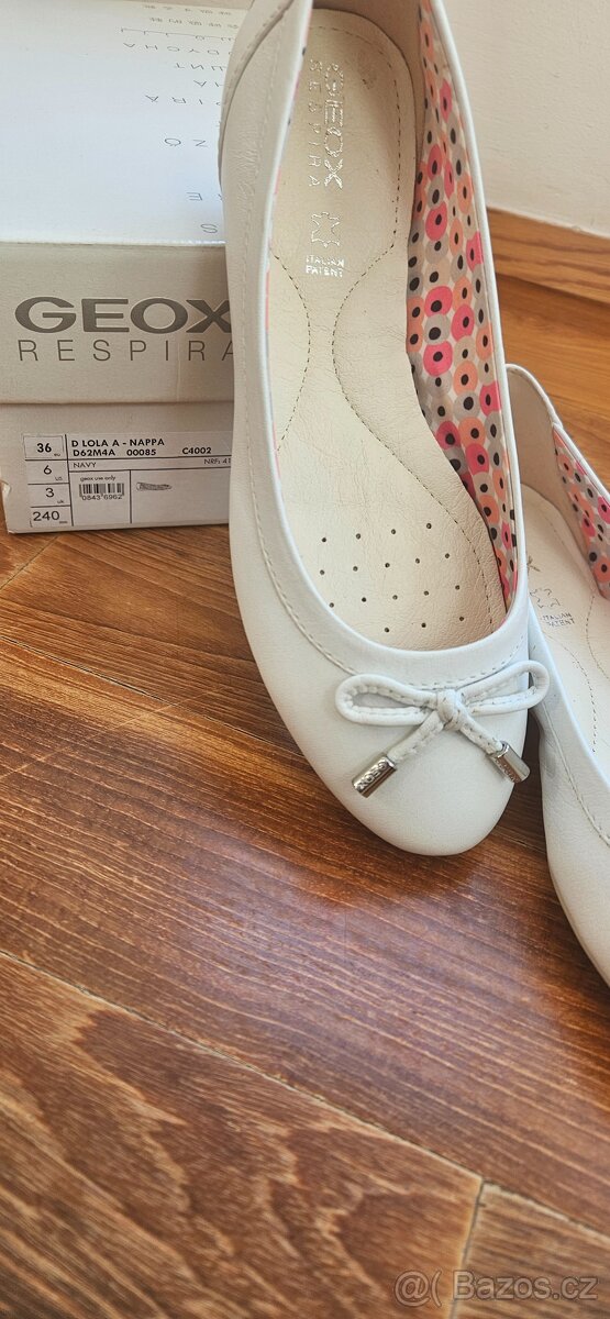 Kožené mokasíny zn.Geox velikost 36 - 3
