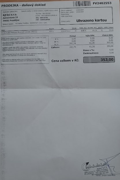 Záložní zdroj APC Back-UPS ES 550 - 3