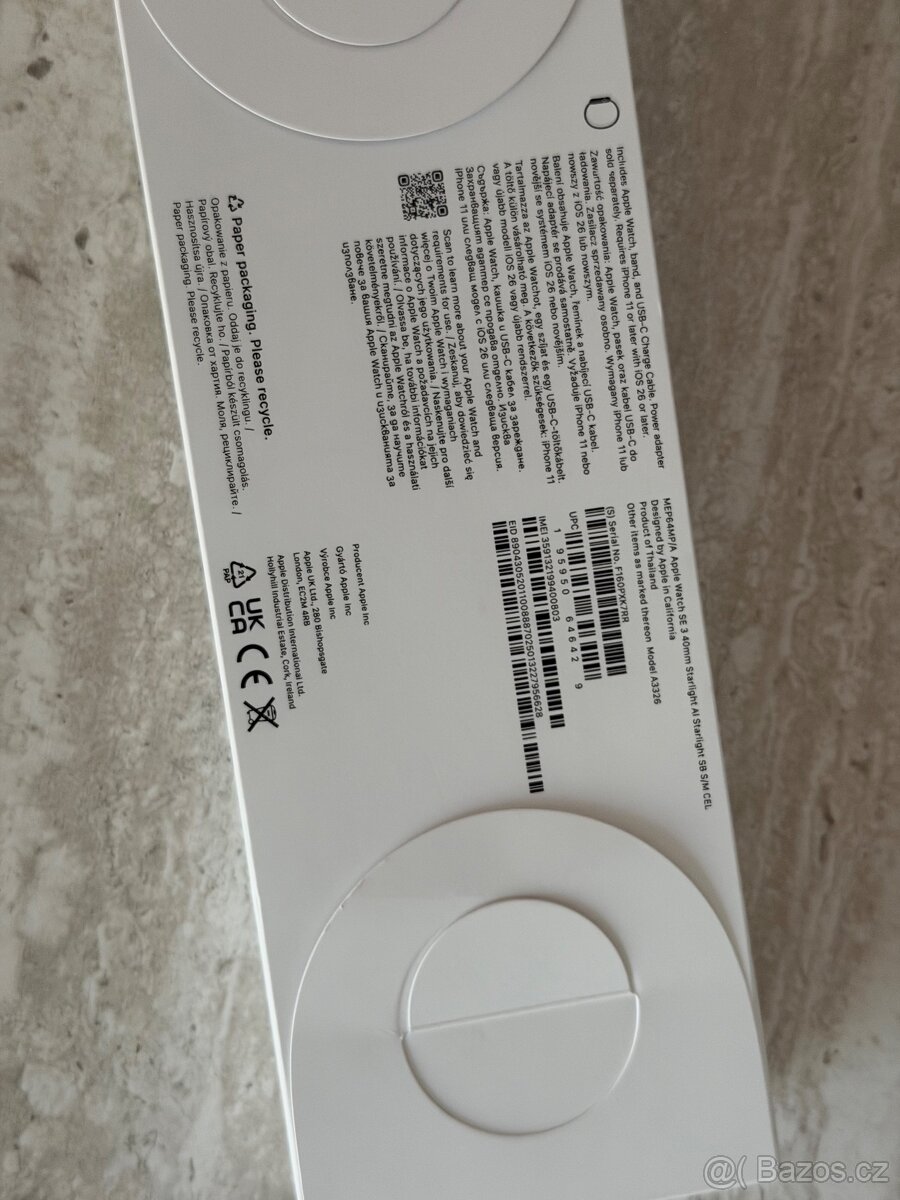 Apple Watch SE 3 GPS+Cell 40mm hvězdně bílá s/m - 3