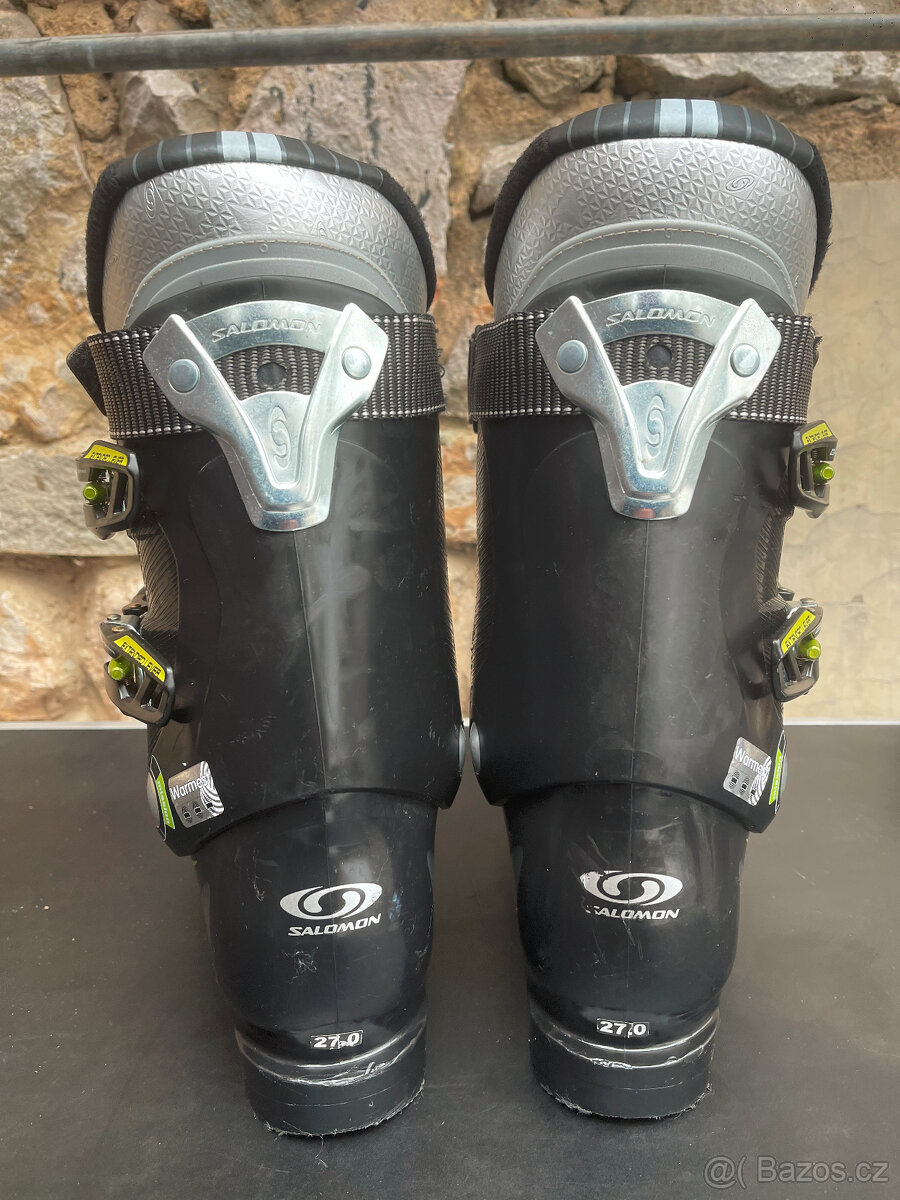 Lyžáky Salomon, vel. 27-27.5 (44), celková délka 317mm - 3