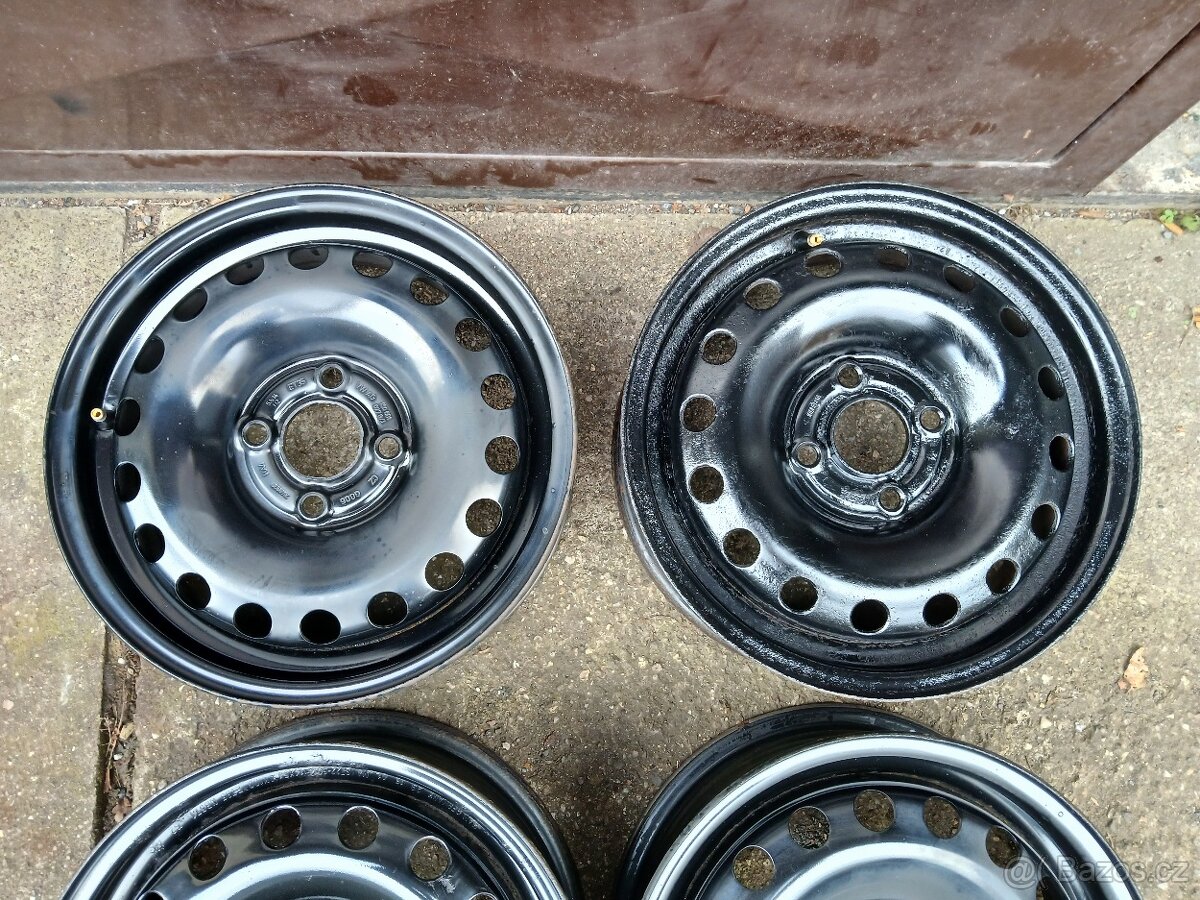 plechové disky 4x100 r14 Škoda Citigo - 3