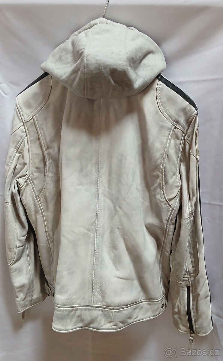 Pánská bunda z měkké kůže - 3