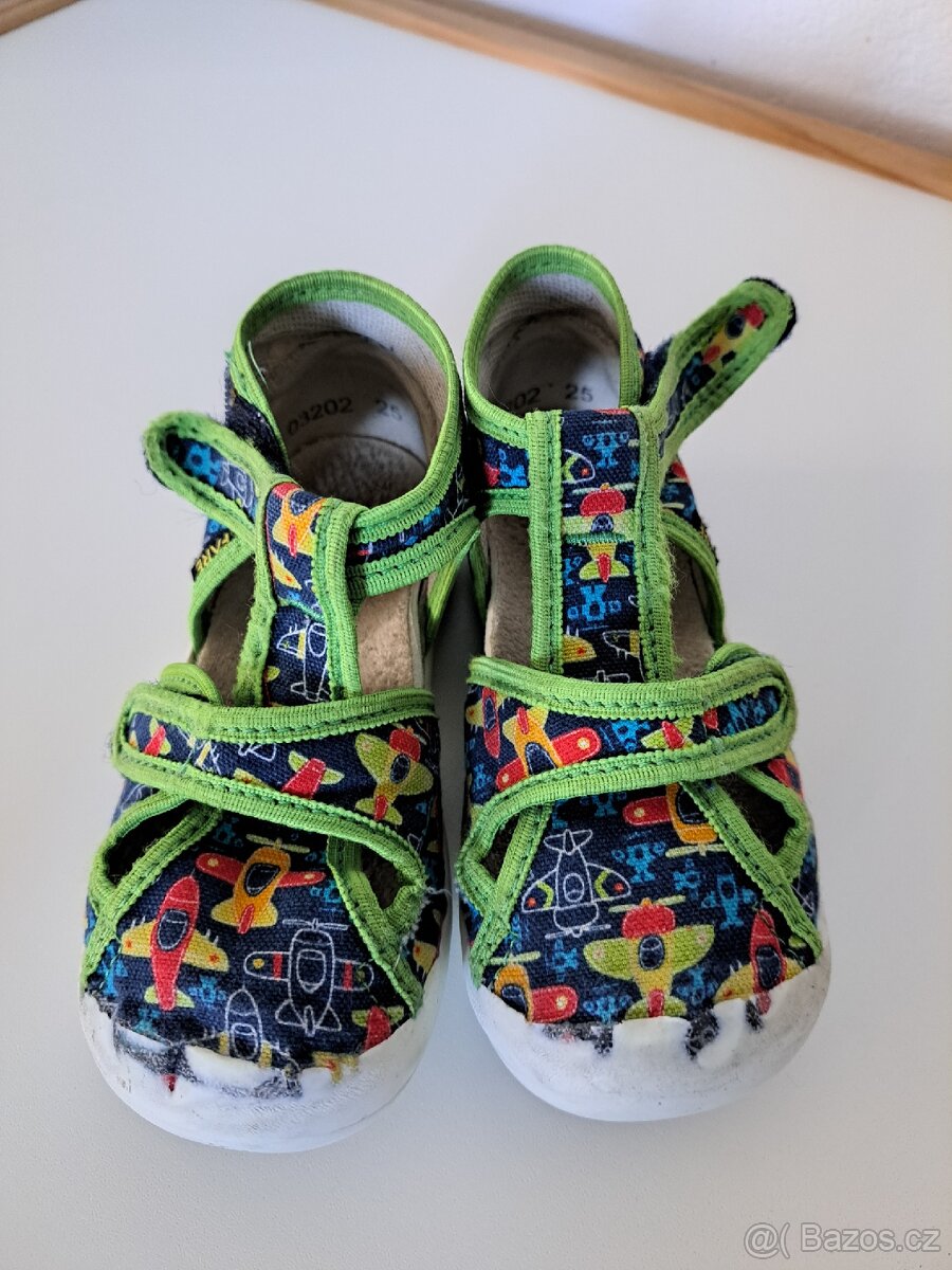 Dětské bačkůrky vel. 25, značka Fare - 3