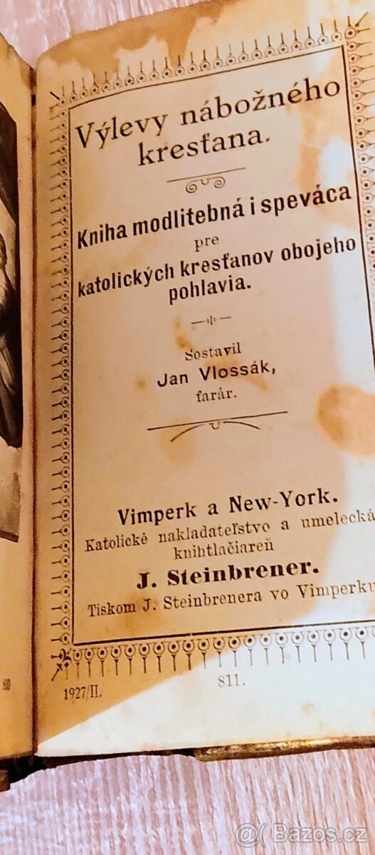 Starožitná modlitebná knižka (1927) - 3