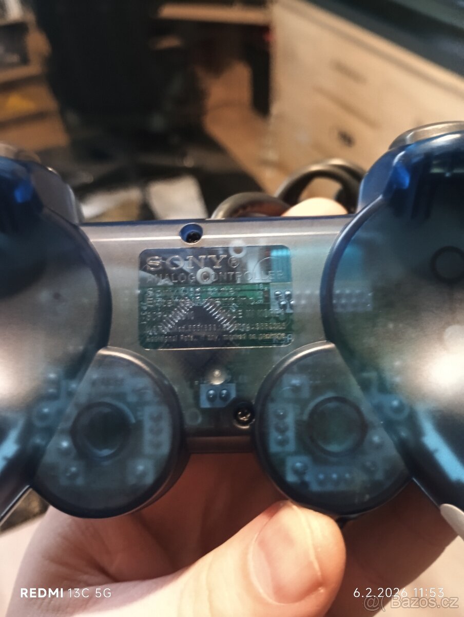Ps2 ovladač modrý - 3