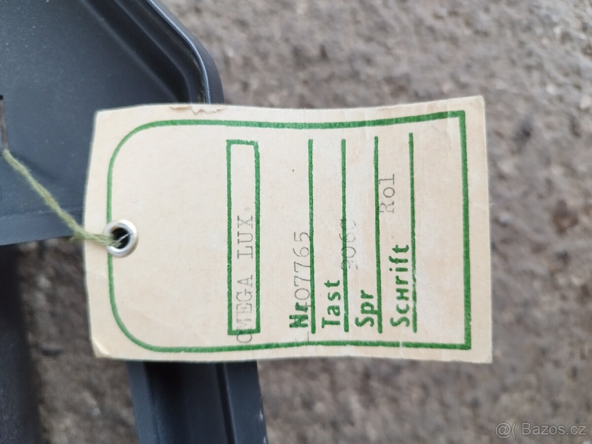 Psaní stroj OMEGA LUX - 3