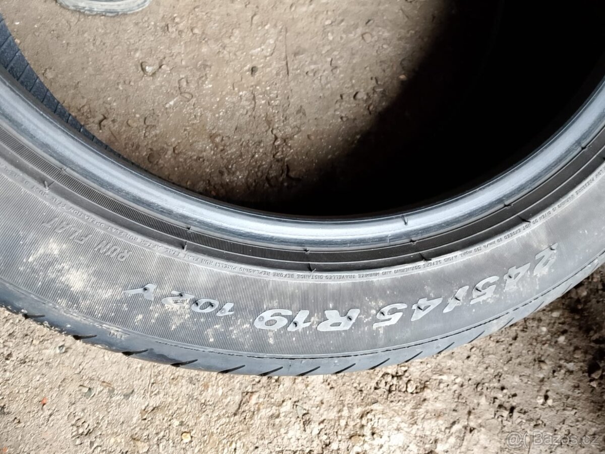 245/45/19 102y Pirelli - letní pneu 2ks RunFlat - 3